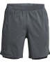 Men's Ua Launch Run 2-IN-1 Shorts - Pitch Gray / Md