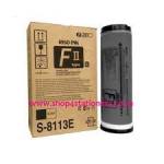 Riso S8113E Ink F II Black Box 2 For SF9350E II Machine