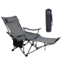 Camping Chair Foldable Recliner For Pool Lounge Outdoors Beach Portable