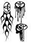 Toyota Fuel Tank Car Sticker 3 Pack