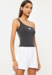 Nike Air Asymmetrical Tank - Charcoal