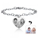 CBA103153 - Personalized Photo Bracelet Stainless Steel