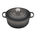 Le Creuset Signature Round Casserole Flint 26CM