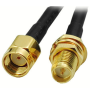 MicroWorld RG174 1.5M Cable Fo Antennas On Routers