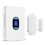 Daytech Wireless Door Sensor Chime Door Entry Chime With 800FT Range 20 Chimes 5 Adjustable Volume Door Open Chime For Business