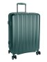 Jo Borkett Gatsby Medium 4 Wheel Trolley Case Green