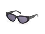Sunglasses Womens In Shiny Black Smoke GA00021-5501A - Shiny Black Onesize