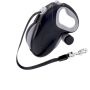 Retractable Dog Leash 10M Reflective Anti Winding With Bag Dispenser