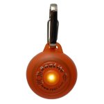 Rogz Pet Products Rogz Id Tagz Large 31MM Roglite - Orange Light