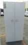 2-DOOR White Wooden Wardrobe