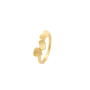 Grecian 18CT Gold Leaf Ring - 56 / Gold