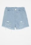 PoP Candy Denim Shorts-stonewash