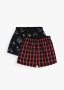 Print Cotton Boxers 2 Pack