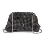 Black Vintage Look Clutch Bag