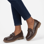 Pierre Cardin Lydie 4 Moccasin - Brown - 8