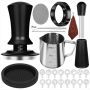 10 Pcs Espresso Accessories Coffee Espresso Tamper Set With Espresso Tamper
