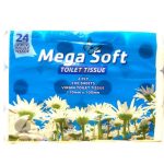 Megasoft – Toilet Paper 2PLY – 24’S