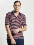 Loopback Stripe Polo Ss - Striped 3XL