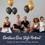 Kids Christmas Class Style Workout With Cait