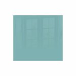 Decorative Glass Wall Tile 598 X 650 X 6MM Pastel Turquoise