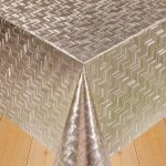 Dekorama Gold 140CM Turkish Pvc Tabling With Flannel Backing 2 - 20M Roll R69.99PER Metre