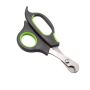 1PC Stainless Steel Pet Nail Clipper - Black & Green For Dogs & Cats