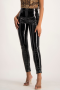 Draya Vinyl Pant - Black - S