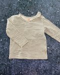 3M Hema Black And White Striped Long Sleeve T Shirt