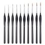 10 Piece Fine Detail Paint Brush Set