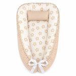 A Daisy Natural Beige Baby Nest Pod Newborn Lounger