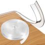 Baby Proofing Tables Corner Guards Baby Child Safety 20FT 6M Soft Bumper Strip Furniture Clear Toddler Edge Corner Protectors Desk Edge Cushion