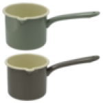 Enamel Saucepot 12CM Colour May Vary