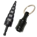 6 In 1 Hvac Repair Tool With Bit Holder Boring Drill Bits Swage Tube Expander Air Conditioner Copper Pipe Flaring Tool Includes