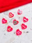 Acrylic Conversation Heart Charms 2025 Collection - C 8 Charms