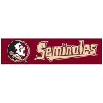 Wincraft Ncaa Florida State University WCR13264024 Bumper Strip 3" X 12