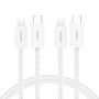 Belkin 2-PACK Braided Usb-c Cable With Lightning Connector