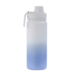 Lizzard Flask 530ML Assorted - Hydrangea Blue white