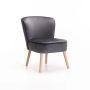 - Indira Velvet Chair - Grey