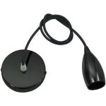Pendant Light Metal Cup Blk