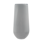 180ML White Stainless Steel Champagne Glass - Sublimation Express
