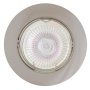 Eurolux Downlight Straight Curved Rim 78MM Satin Chrome