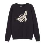 Mami Banana Sweatshirt - Black XL