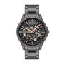 Armani Exchange Hampton Mens Grey Stainless Steel Strap WATCH-AX2458