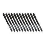 PIN-01-200 0.1MM Black Uni Pin Drawing Pen Box Of 12 41-1561-01