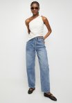Superbalist Denim Barrel Leg - Mid Blue