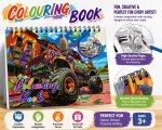 Monster Truck Colouring Book
