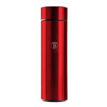 450ML LED Temperature Display Drinking Bottle - Burgundy