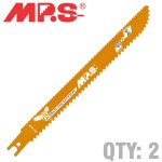 Sabre Saw Softwood 200MM Multicutter U-shank 6&10TPI 2 PK