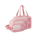 Travel Large Capacity Toiletry Bag Cosmetic Bag 3-PIECE Set