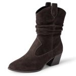Amazon Essentials Women's Western Fashion Boots Brown 12